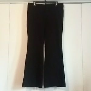 Black stretchy dress pants